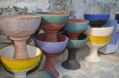 Casa rural melones macetas