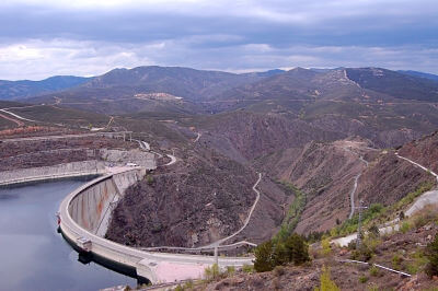 Turismo en Patones: Presa del Atazar