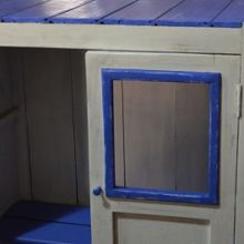 Restaurando un mueble azul con chalk paint