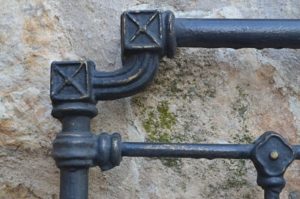 Camas de forja de Casa rural Melones