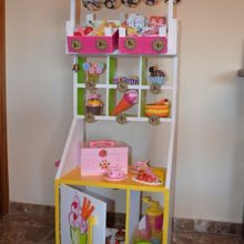 Convertir un mueble viejo en un carrito de helados