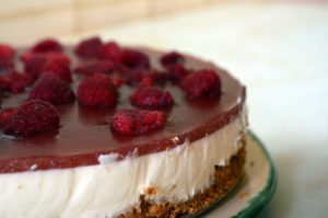 Tarta de queso con mermelada casera Tarta de queso Casa rural Melones