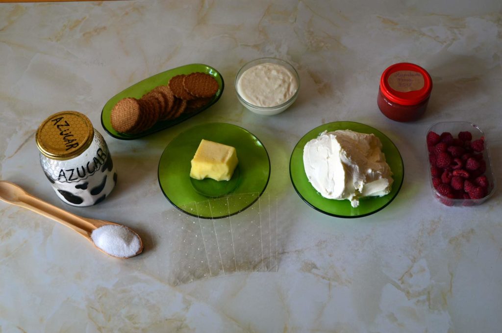 tarta queso fría ingredientes