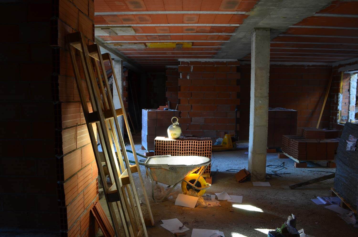 Obras casa rural melones