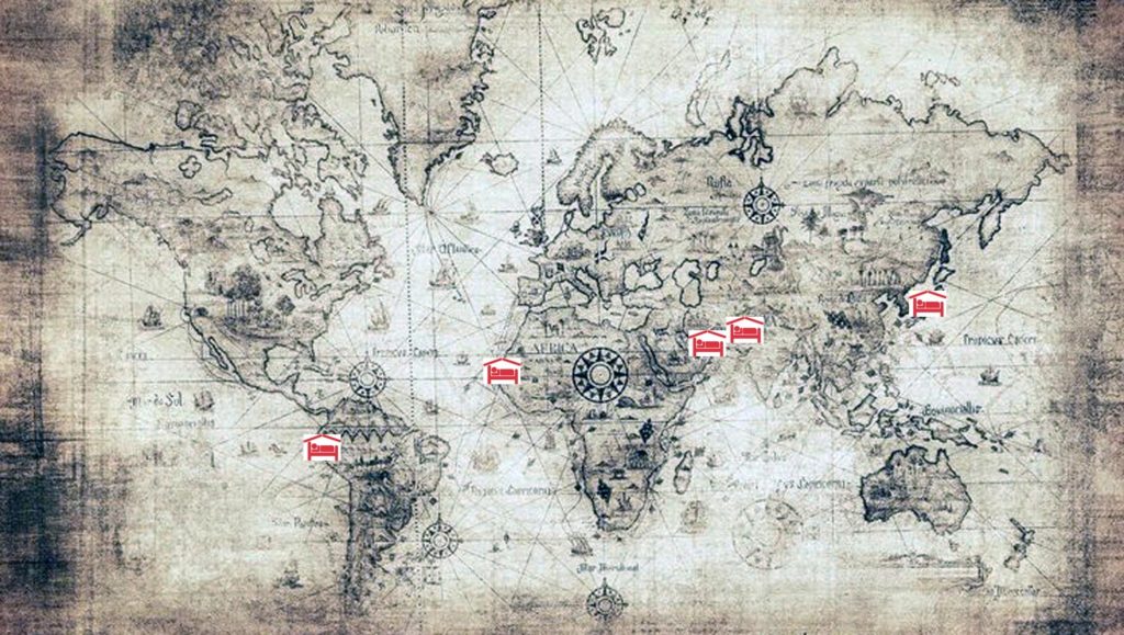 todo un mundo en alojamientos