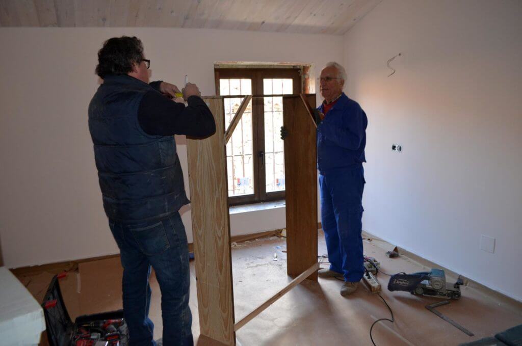 Carpinteros en Casa rural Melones