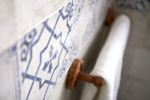 detalle baño casa rural melones