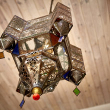 Lampara marroquí Casa rural Melones