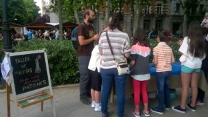 taller de macetas feria madbird