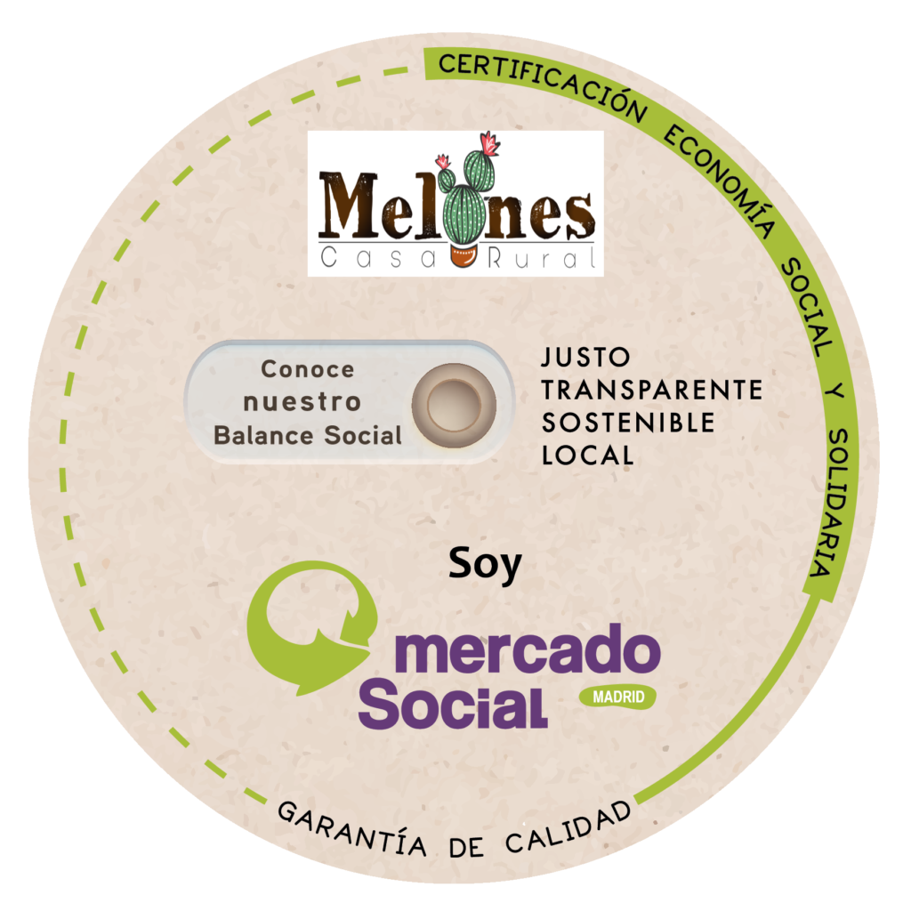 Casa rural Melones en el Mercado Social de Madrid