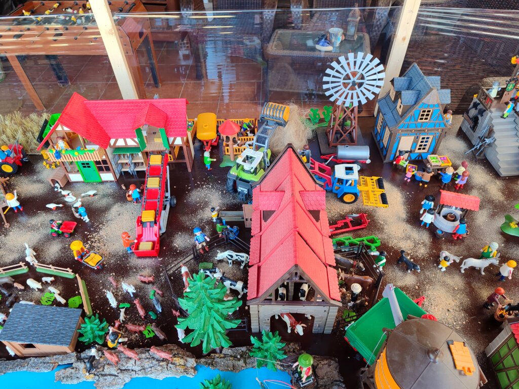 Diorama de Playmobil